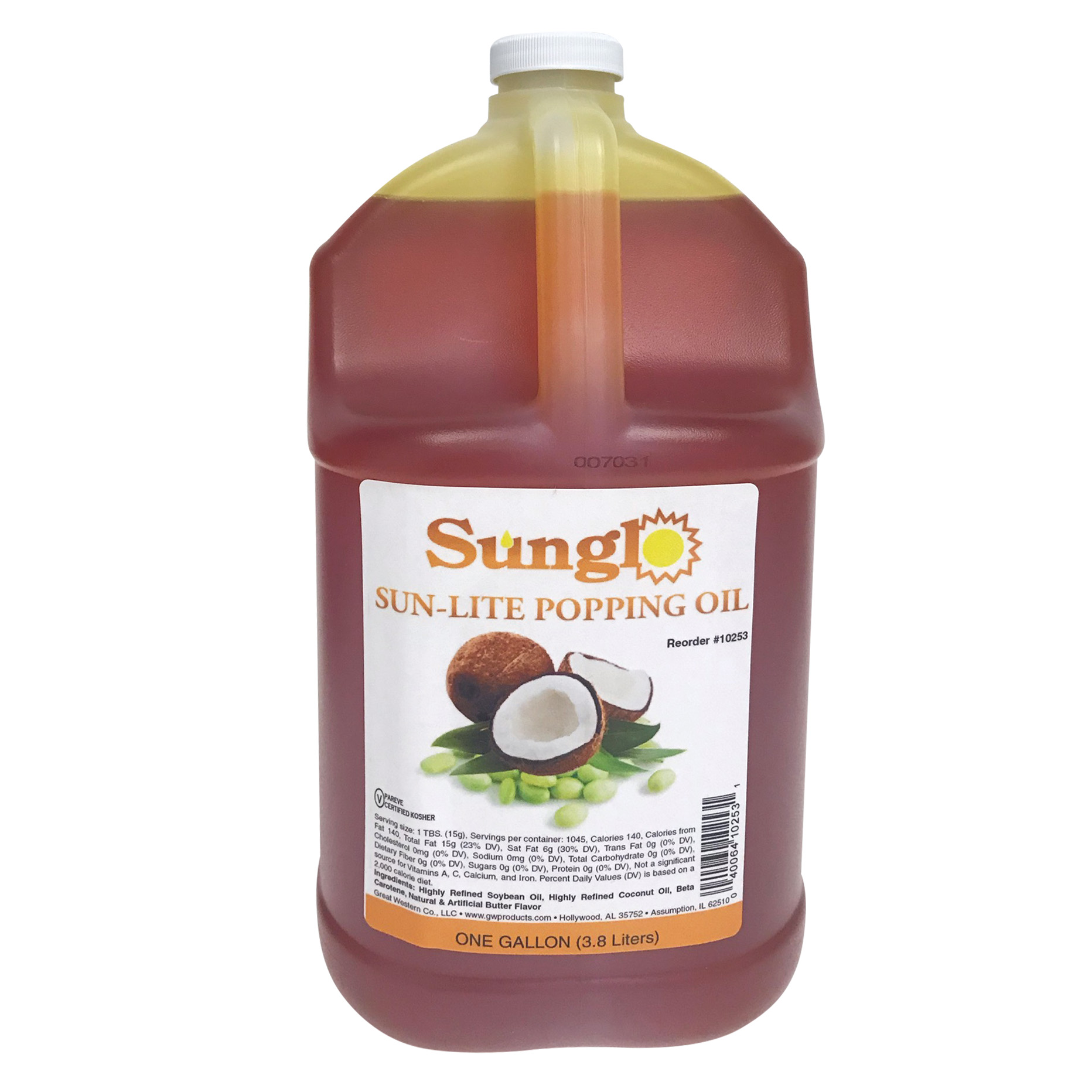 Sunglo Sun-Lite Popping Oil